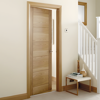 Porte moderne en polymère Chantadoor avec isolation acoustique, surface finie pour salon, chambre, hôtel et villa