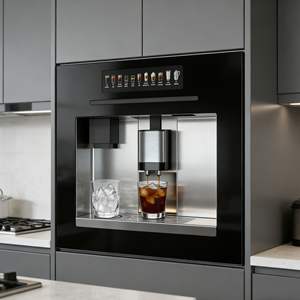 Новая полностью автоматическая кофемашина с сенсорным экраном 11,26 дюйма и 11 видами напитков, встроенный кофейный аппарат - Product Image 2