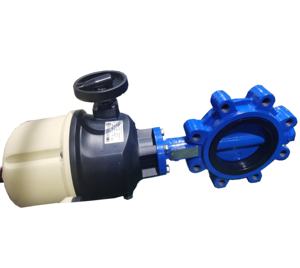 Válvula de mariposa de 4 pulgadas DN100 150LB con actuador eléctrico Bonade - Product Image 1