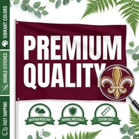 Drapeau promotionnel ODM personnalisé en polyester 3ft x 5ft, livraison rapide pour magasin, meilleur prix, vente en gros, conception gratuite, vente en gros populaire Y