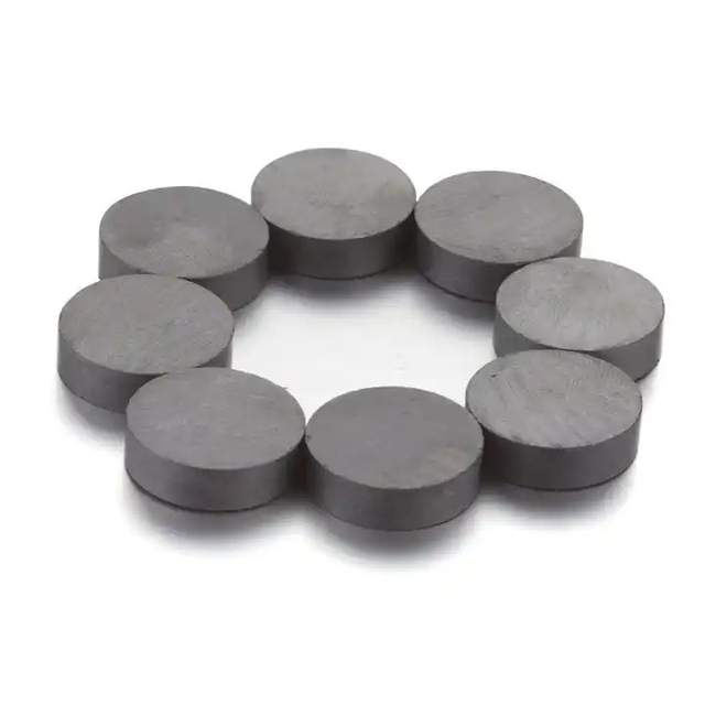 Industrial Strong Ceramic Ferrite Permanent Magnet Y30BH Y35 Custom Magnetic Speaker Toroidal Magnets Cutting StrongGauss