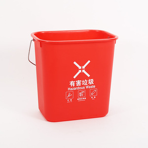 <b>Square</b> Trash Can 10L Waste Sorting <b>Bin</b> For Kitchen Household Indoor Use - Product Image 4