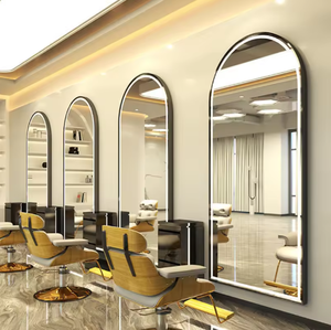 Professional Large Modern LED Lighted <b>Hair</b> <b>Dressing</b> Mirror - Single Sided for Barber Shop & <b>Hair</b> Salon - Product Image 4