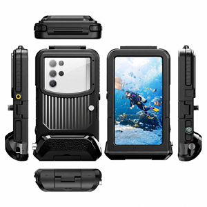 Vente en gros d'usine, étui de téléphone étanche antichoc en PC, protection intégrale à 360 degrés, étui de plongée pour <span class=keywords><strong>Samsung</strong></span>, sports nautiques - Product Image 2
