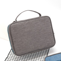 Housse de Bible avec poignée robuste et fermeture éclair, sac de transport portable et simple, pochette de protection, accessoires et fournitures pour l'étude biblique