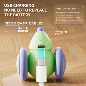 Lampu LED isi ulang daya USB bentuk kucing, mainan gerakan interaktif untuk hewan peliharaan, mainan elektrik olahraga Mewah Klasik Ramah Lingkungan - Product Image 6