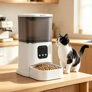 Smart Pet <b>Feeder</b> Otomatik Mama Kabl smart pet <b>feeder</b> pet automatic <b>feeder</b> automatic pet <b>feeder</b> wifi - Product Image 1