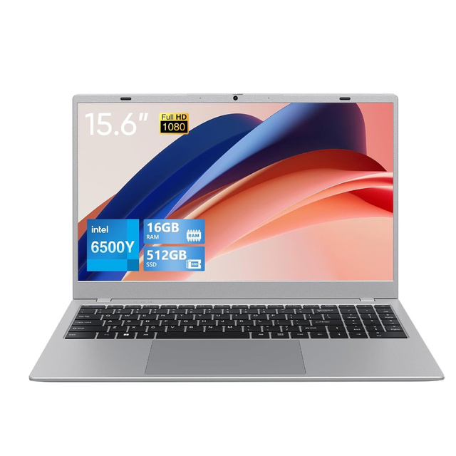 15.6-Inch Laptop Computer Gold 6500Y Processor (Up to 3.4GHz) 16GB RAM 512GB SSD 1080P FHD IPS Display Win11 Laptops