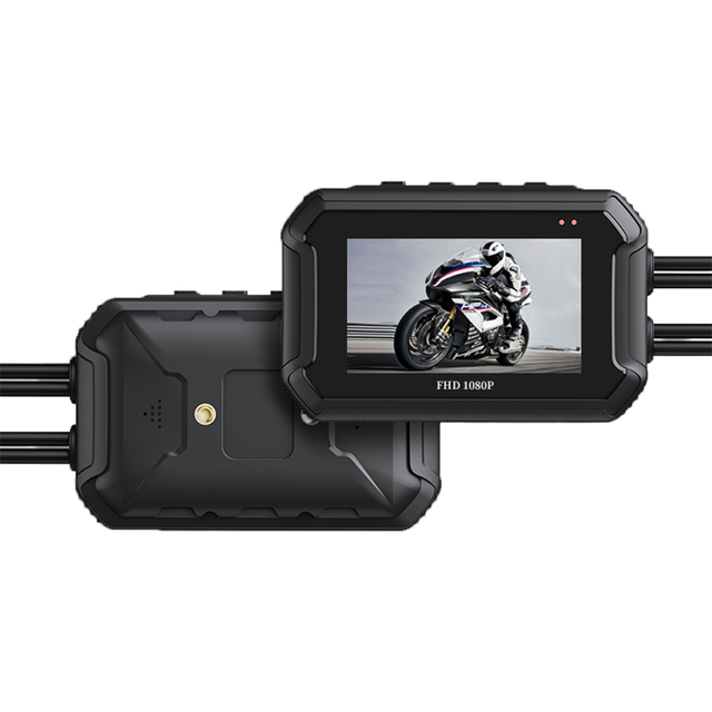 Manufacturer's Waterproof Dual Lens GPS 1080P Motorcycle WIFI Dashcam IPS Screen 12 Months Accessories for Motorcycles DVR CAM