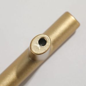 Poignée de tiroir en alliage d'aluminium doré, moulée sous pression, style luxe léger pour montage sur porte - Product Image 2