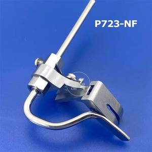 P723-NF 퀼터 니들 피드 프레서 풋, 산업용 싱글 니들 록스티치 재봉틀 부품용 좌우 가이드 포함 - Product Image 1