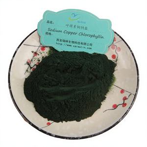 โซเดียมคอปเปอร์คลอโรฟิลลิน เกรดอาหาร สีเขียวธรรมชาติสำหรับอาหาร/เครื่องดื่ม/เครื่องสำอาง ผงโซเดียมคอปเปอร์คลอโรฟิลลิน - Product Image 1