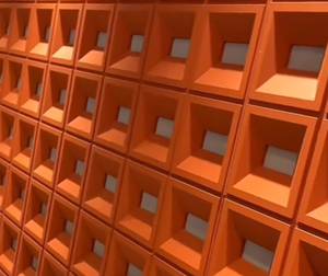 VANJOIN VENTA CALIENTE PU Paneles de pared decorativos Exterior PU decoración ligera duradera usando diseños <span class=keywords><strong>Sudoku</strong></span> de poliuretano - Product Image 3