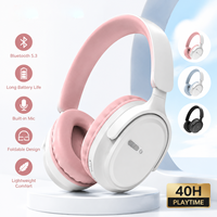 Earphone TWS Nirkabel OEM Berkualitas Tinggi TS-11, Headset Over-ear HIFI Bass untuk V5.4, Waktu Putar 3-5 Jam, IPX0 Aviation