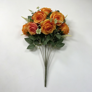 Bouquet de verdure pure pour centre de table, lot en gros de verdure et de fleurs pour décoration murale de fleurs artificielles - Product Image 1