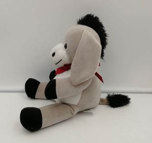 Harga Grosir Kustom Kualitas Tinggi OEM/ODM Mainan Mewah Lucu 13 Inci Mainan Keledai Licin Melar Squishies Hewan Ternak - Product Image 3