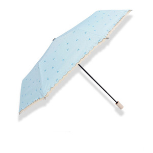 CHUVABAND Floral Dentelle Conception Contrôle Manuel Femmes UV Étanche <span class=keywords><strong>À</strong></span> La Pluie Protection Solaire Parasol Parapluie Pliable Jour De Pluie Accessoire - Product Image 5