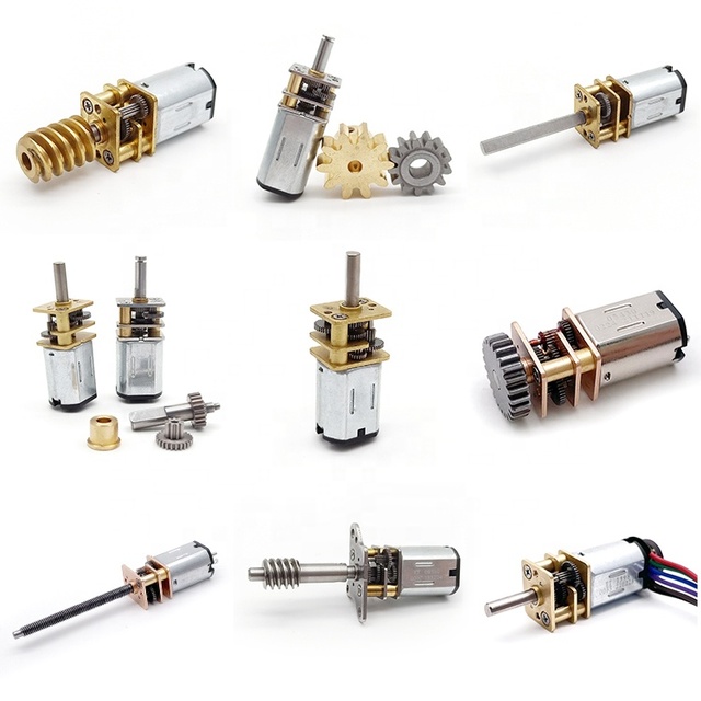 Mini Micro N20 Gear Motor DC 3V-6V Slow Speed Full Metal Gearbox DIY Robot Car