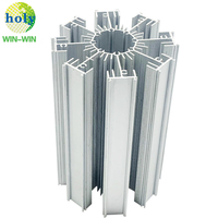 Onduleur solaire de grande puissance personnalisé en usine refroidisseur de radiateur de radiateur de profil extrudé en aluminium