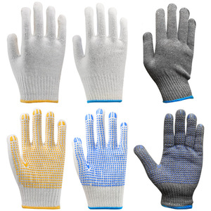 SWC003 Guantes protectores de rescate de fábrica Protector térmico Reutilizable Industrial Mecánico Guante DE SEGURIDAD Guantes de trabajo de algodón - Product Image 3