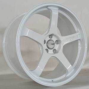 ล้อฟอร์จสำหรับรถยนต์ขนาด 5x100 5x112 5x114.3 5x120 17 18 19 20 นิ้ว สีขาว ล้อฟอร์จสปอร์ตสมรรถนะสูง สำหรับ <span class=keywords><strong>Te37</strong></span> Saga - Product Image 3