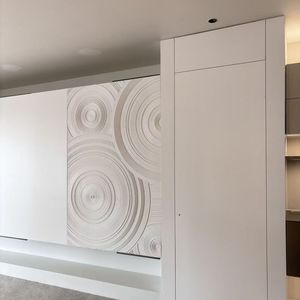 Pannello Murale 3D Moderno in Rilievo, Carta Kraft Goffrata, Pannello Decorativo Testurizzato, <span class=keywords><strong>Design</strong></span> Artistico da Parete per <span class=keywords><strong>Soggiorno</strong></span> - Product Image 5