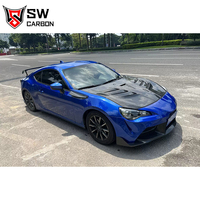 Capot de moteur en fibre de carbone de haute qualité style VRS pour Toyota GT86 FT86 BRZ FRS ZN6 ZD6 2013-2019