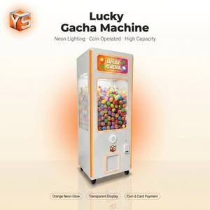 Distributeur de capsules colorées ZDYS Lucky Gacha Machine, machine à monnayeur et à cartes pour centre de divertissement pour enfants - Product Image 1