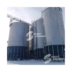 10000t plastic storage silo foundation design