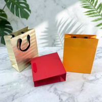 Sacs cadeaux de luxe en carton ivoire de haute qualité, écologiques et durables, avec poignée