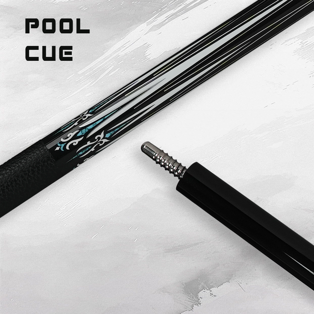lanling High Quality Carbon Fiber Shaft Pool Cue Tip Size 12.5mm Maple Wood 18-20oz Billiards Customization
