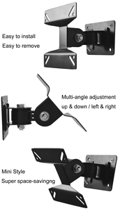 VESA — <span class=keywords><strong>support</strong></span> <span class=keywords><strong>mural</strong></span> pour TV LCD 100x100mm, cinéma à mouvement complet, facile à inclinaison, <span class=keywords><strong>pivotant</strong></span>, panneau <span class=keywords><strong>plat</strong></span>, écran d'angle de la télévision, nouveau - Product Image 2