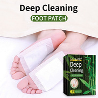 SIFULAND Deep Cleaning Foot Patch 30 Pcs Arang Bambu Herbal Perawatan Luar yang Nyaman Kontrak Manufaktur Distributor