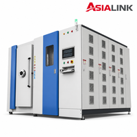 Ligne de production AsiaLink de revêtement ionique sous vide PVD continu pour la placage décoratif en série