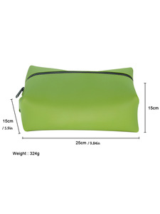 Bsci Certification Silicone Portable Cosmetic Makeup Bag Waterproof <b>Toiletry</b> <b>Storage</b> Bag Women Capacity Travel with Zipper - Product Image 5