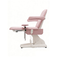 Lit d'examen gynécologique électrique, table d'opération de beauté médicale complète, lit d'accouchement