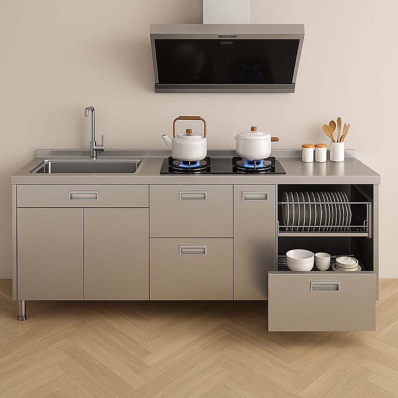 Customized Design Kitchen Cabinet White Kitchen