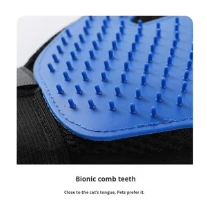 Gants universels écologiques en plastique pour enlever les poils d'animaux, brosse à poils de chat, peigne de massage, nettoyage des poils de chat, haute efficacité - Product Image 3