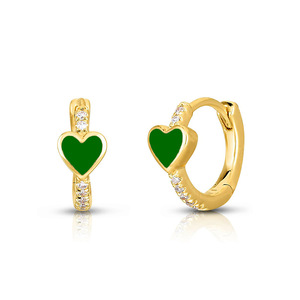 DN1-L argent or vert noir Zircon chaîne boucle d'oreille Piercing collier anneau ensemble de bijoux Anillo Fino <span class=keywords><strong>Sabrina</strong></span> Zircon - Product Image 5