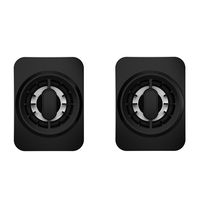USB 2.0 filaire RGB ordinateur haut-parleur théâtre système de son jeu lumière LED haut-parleur de bureau Mini haut-parleurs