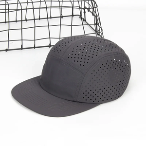 Gorra Deportiva Impermeable de 6 Paneles de Malla Transpirable, Gorra de Béisbol de Secado Rápido Sin Estructura, Logotipo Personalizado para Deportes al Aire Libre y Viajes - Product Image 3