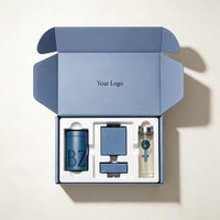 Boîte d'expédition écologique en gros pour cadeaux avec plateau d'insertion, boîte d'expédition pour bouteille d'eau et tasse, boîte d'expédition pour pot de thé