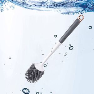 Wholesale Household Toilet <b>Brush</b> with <b>Long</b> <b>Handle</b> Plastic No Dead Angle Non-Perforated Behalf Hair Effective Cleaning Artifact - Product Image 4