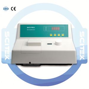 Espectrofotómetro visible con pantalla LED SCITEK, espectrofotómetro de laboratorio de 340-1000nm - Product Image 3