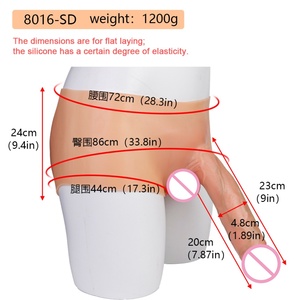 9-inch Realistic Penis Strap-on <b>Dildo</b> Pant Lesbian Sex Toy Solid Penis Realistic Texture Silicone Penis Adult Sex Toys Wholesale - Product Image 5
