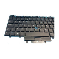 Tata letak US Keyboard Laptop UNTUK Dell Latitude E5450 E5470 E5490 E7450 E7470 E7480 0NVGY3 dengan lampu latar LED dan Pointer