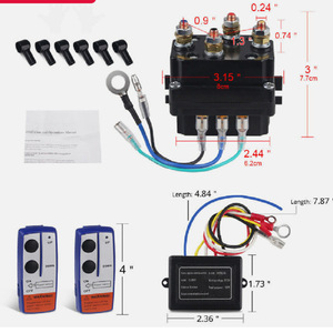 Relé 4250X3*M6 12V 250A para cabrestante de ATV/UTV con portafusibles y cables - Product Image 2
