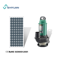 Pompes submersibles pour puits peu profonds May Bom Nang Luong Mat Troi Portable Shiyuan Qdx 120V 1.3Kw, pompes à eau solaires DC en vente