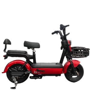 Vélo électrique à <span class=keywords><strong>assistance</strong></span> au pédalage pas cher, vélo de ville électrique à deux roues pour adultes, vélo électrique avec 2 sièges - Product Image 1