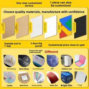 Boîte en papier kraft personnalisée couleur unie pour avion, petite série, emballage de bijoux noir et blanc sur mesure - Product Image 2